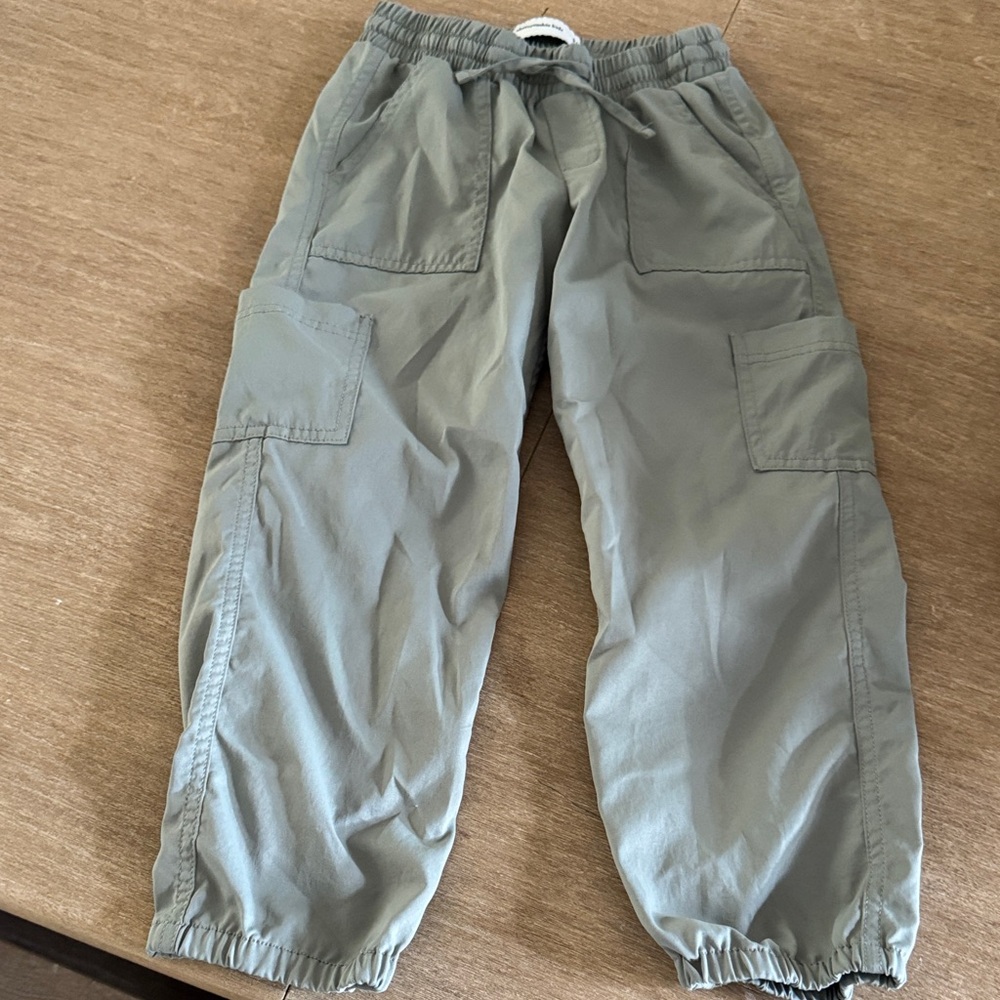 abercrombie kids Olive Cargo Jogger Pants